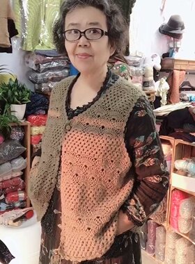 棉线钩针*雅绮奶奶店里的材料包