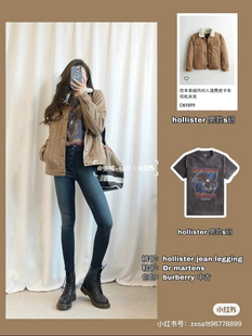 美国专柜购回Hollister海鸥复古短袖男士T恤 张咸同款 国内现货