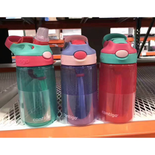 美国采购Contigo康迪克水杯吸管杯安全材质不含BPA 414ml单个买