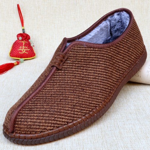 老北京布鞋加绒保暖棉鞋汉服僧鞋
