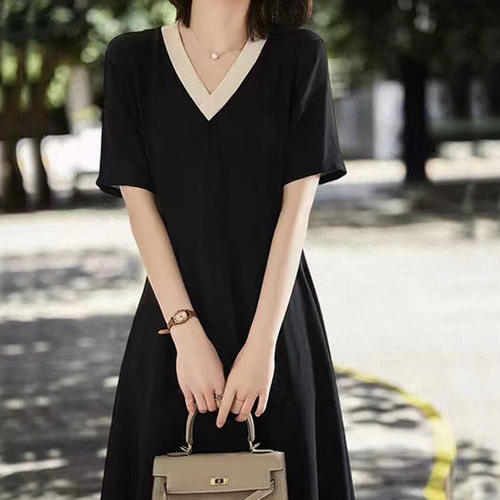 BURBBOLE/巴博利真丝连衣裙子女