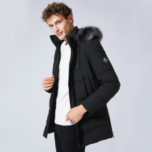 【非卖品】骆驼户外羽绒服男中长款青少年帅气加厚羽绒外套男