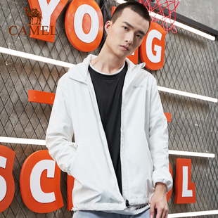 新款 2019秋季 梭织风衣男士 运动夹克防风上衣轻薄透气连 非卖品