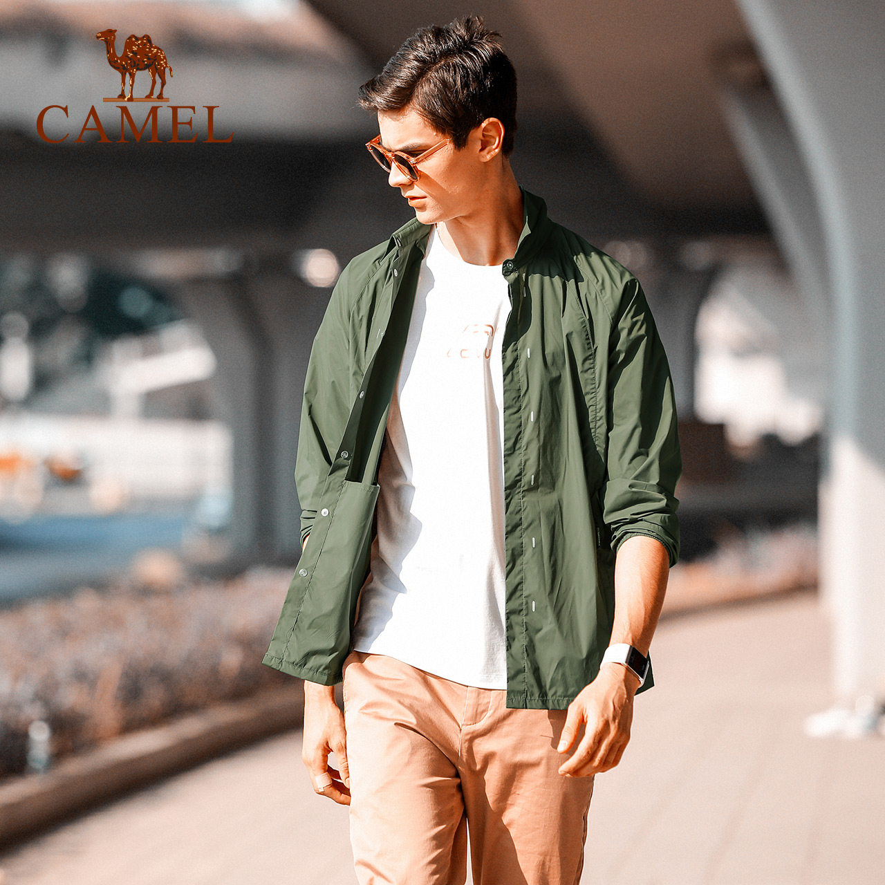 【非卖品】户外男皮肤衣 男款透气遮阳衣户外休闲皮肤风衣