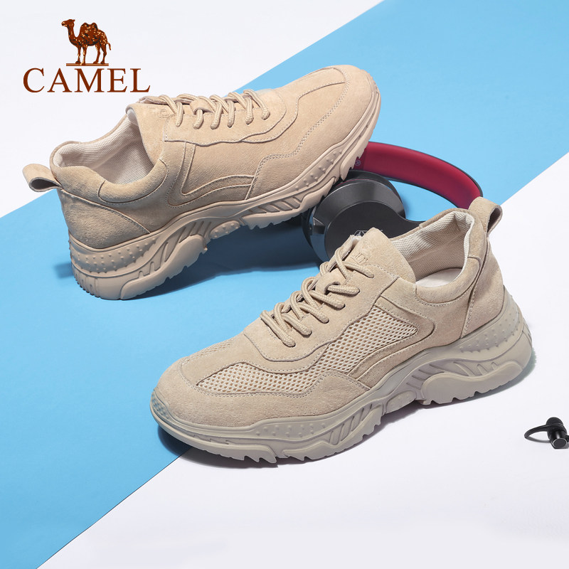 【非卖品】男鞋2019春季新款透气百搭网面运动休闲鞋子男潮鞋工装