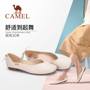 2019秋季 新款 休闲百搭渔夫鞋 奶奶鞋 女鞋 子韩版 方头平底 非卖品