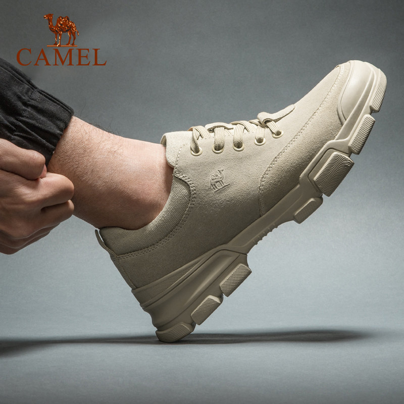 【非卖品】复古低帮工装鞋2019秋冬季新款潮男百搭休闲鞋潮流运动