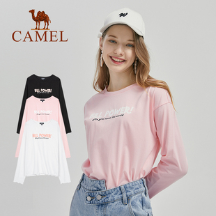 非卖品 长袖 女装 秋冬纯棉圆领宽松韩版 t恤女学生打底 2020新款