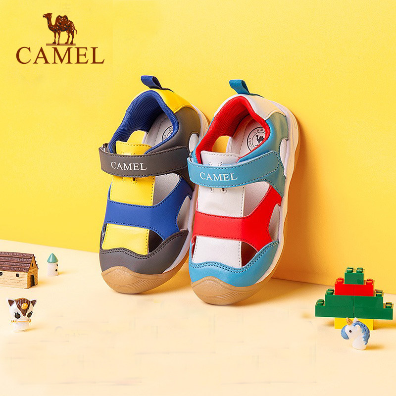 【非卖品】童鞋男童凉鞋女童新款透气拼接小童鞋防滑魔术贴包头机