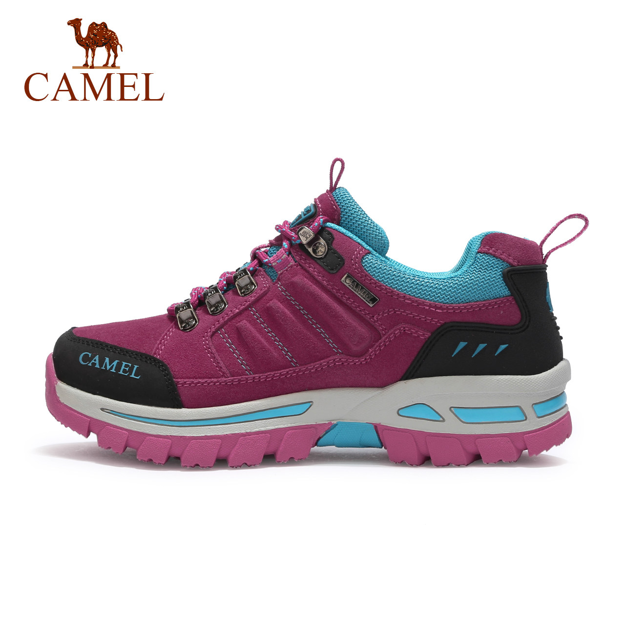 【非卖品】户外徒步鞋女款新款防滑缓震休闲透气低帮系带女徒步鞋