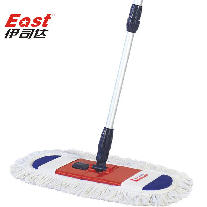 伊司达脚踏可脱式折叠平板拖把套布式拖把尘推布套式棉线平板地拖,家庭/个人清洁工具,平板拖把,淘宝优惠券,粉丝福利购,淘宝优惠卷