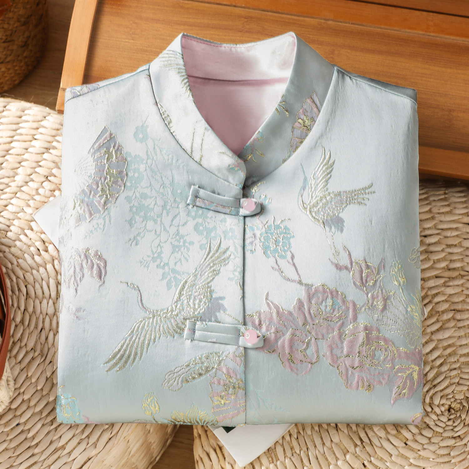 新中式女装外套春季2026新款小香风高级感气质国风元素盘扣上衣女,女装/女士精品,上衣,淘宝优惠券,粉丝福利购,淘宝优惠卷