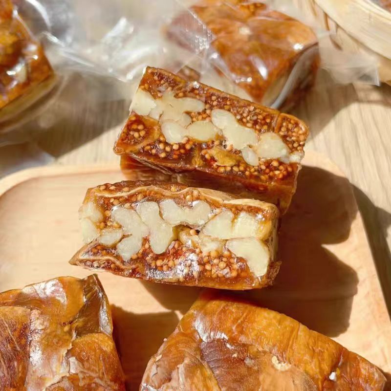 西域皇后无花果核桃派独立包装大无花果夹核桃仁新疆特产美味可口