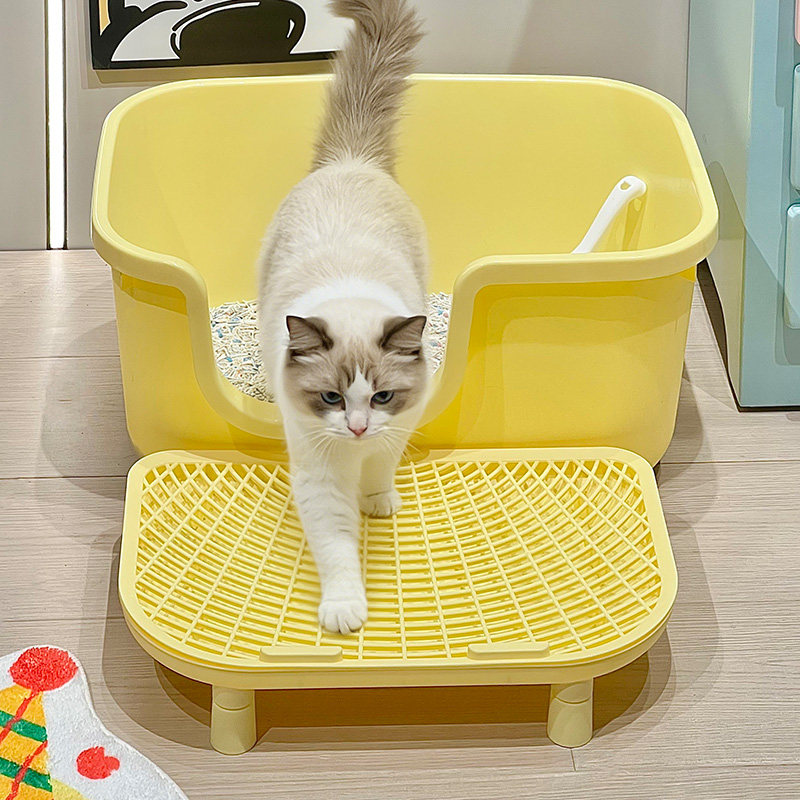 增高猫砂垫防带出双层落砂垫猫砂控砂垫猫厕所蹭脚控砂台9cm15cm