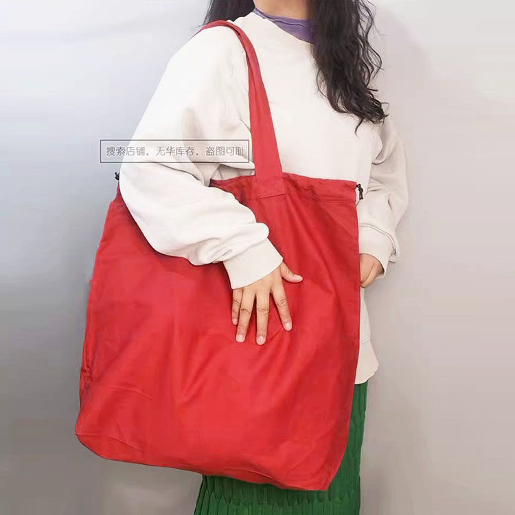 （大号美丽布袋子--出口货）复古红单肩包大容量购物袋束口环保袋,箱包皮具/热销女包/男包,时尚帆布包,淘宝优惠券,粉丝福利购,淘宝优惠卷