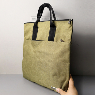 （料子很厚--性价比感人）加厚防水尼龙布手提包通勤文件袋补习包