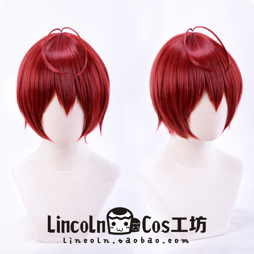 LINCOLN 扭曲仙境 Riddle爱丽丝梦游 cosplay角色短发 cos假发