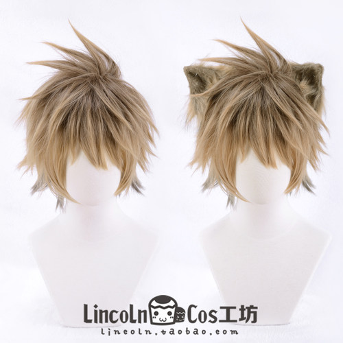 lincoln扭曲仙境假发渐变短发