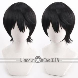 LINCOLN 偶像梦幻祭 ES 朔间凛月 cos假发 Knights 呆毛拱起
