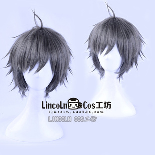 月歌 ツキウタ。 9月 长月夜 乌绿渐变色反翘短发 cosplay假发