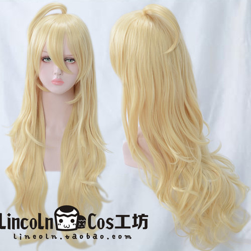 lincoln吊带袜天使cos假发