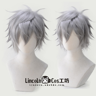 LINCOLN偶像梦幻祭EnsembleStars 濑名泉 反翘短发 混灰色cos假发