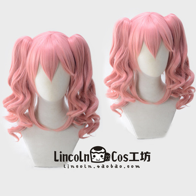 现货FGO Fate/EXTELLA玉藻前JK制服卷发 玉藻喵 桃粉色COS假发