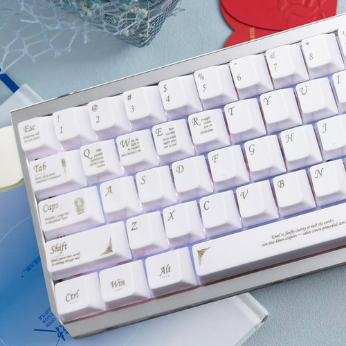 类陶瓷客制化机械键帽适配wooting小蜜蜂迈从