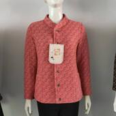 后背加绒厚款 青年妈妈装 内外穿立领棉衣厚款 冬款 小版 碎花小棉袄