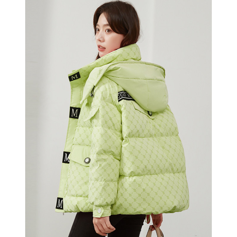 韩版休闲时尚宽松潮流保暖面包服