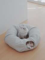 Cool feeling, extra-long cat tunnel, shelter, sleeping bed, closed tent house, doughnut, pet burrow, four-season toys thumbnail 7