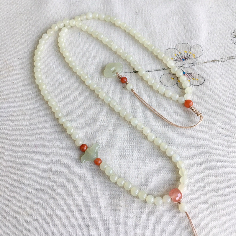 妖石传说项链珠链可调节圆珠项链