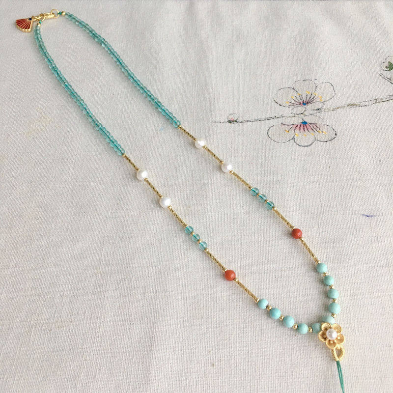 妖石传说吊坠绳子夏季新品锁骨链