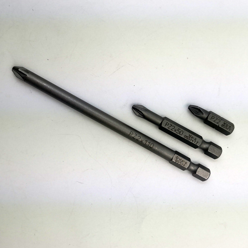 wera 德国维拉米字手动电动螺丝刀批头 起子头855/4 pz1 pz2 pz3