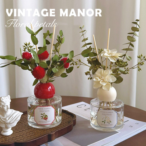 复古庄园干花香薰精油持久留香氛