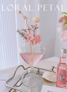 原创鸡尾酒系列无火香薰精油干花摆件卧室内持久水果香氛家居摆件