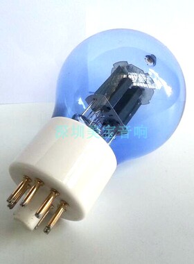 全新曙光电子管蓝屏圆茄型 6N8PA 6SN7白瓷代6N8P-J6SN7GT CV181