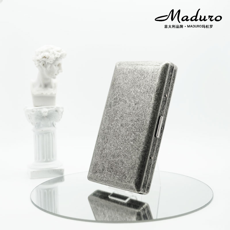 MADURO中煙粗細通用黃銅煙盒禮品