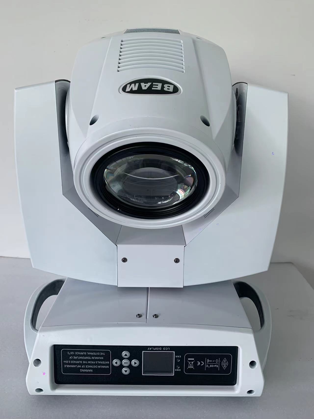 白色外观230W 摇头光束灯DMX512 beam 7R 舞台酒吧婚庆演出灯