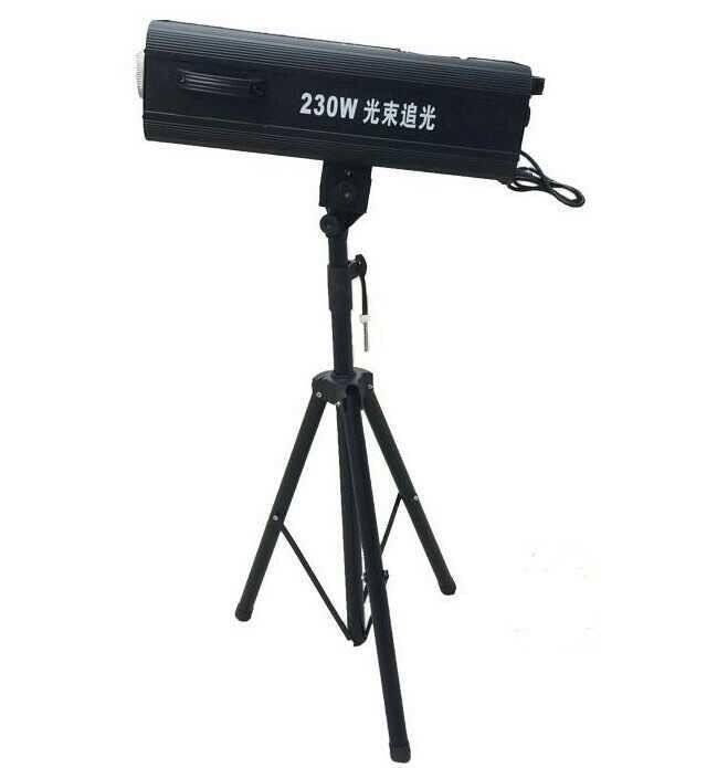 舞台设备230W 追光灯手动控制婚庆演出灯光带航空箱230W 7R光束灯