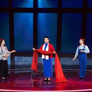 江姐演出服绣红旗话剧红梅赞舞台表演衣服学生民国青年女成人服装