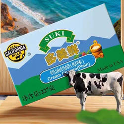 多美鲜奶油奶酪芝士块起司轻乳酪蛋糕生酮227g烘焙原料