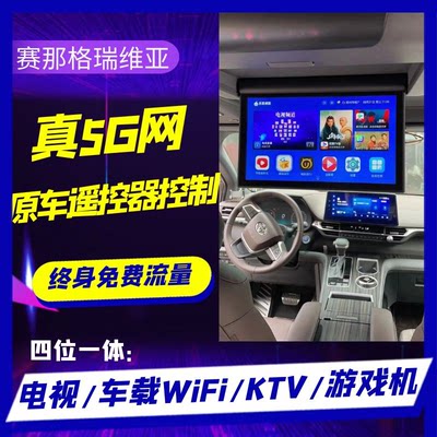 赛那格瑞维亚专用车载安卓5G后排娱乐电视升级模块手机投屏