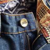 2026夏季男士破洞乞丐短裤百搭新款韩版休闲牛仔中裤子潮7080P45，男装牛仔裤，星座1106