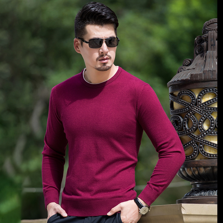 春秋款宽松常年有货主推大码男装毛衣10码9881P55模特8色大货，男装针织衫/毛衣，星座1106