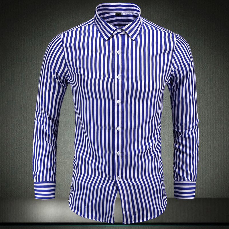 春秋大货新款长袖大码衬衫翻领衬衫8819P35镂空图黑底图片