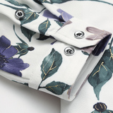 2025秋款特批外贸白底格子加大版衬衫常年有货9950P55，男装衬衫，星座1106