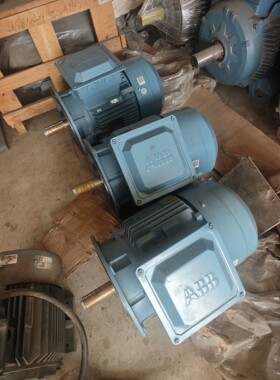 库存ABB电机 11千瓦4级立式安装 三相电动机国标铜线没议价