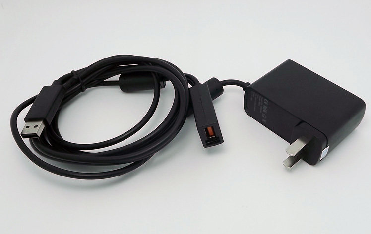 새로운 XBOX360 KINECT 체성 감각 전원 공급 장치 FIRE OX AC 어댑터 XBOX 360 전원 케이블