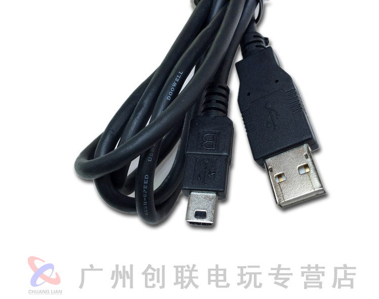 새로운 오리지널 PS3 컨트롤러 충전 케이블 데이터 케이블 PSP3000 2000 데이터 케이블 충전 케이블